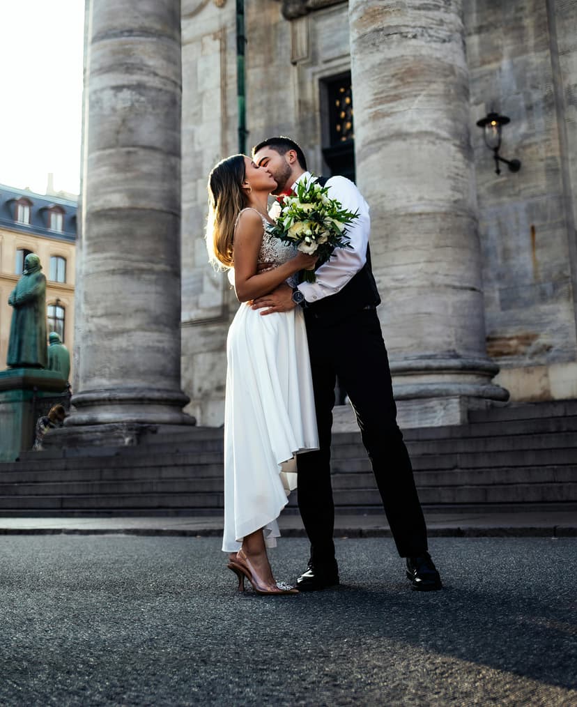 Cinematic teal wedding LUT example